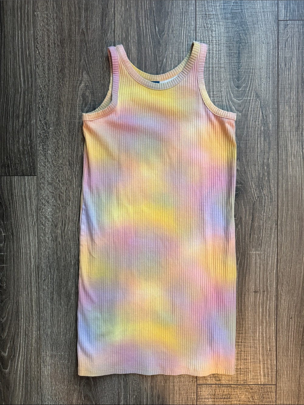 Old Navy Pastel Ribbed Tank Dress